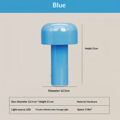 Designer Mushroom Rechargeable Table Lamp