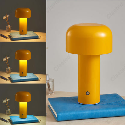 Designer Mushroom Rechargeable Table Lamp