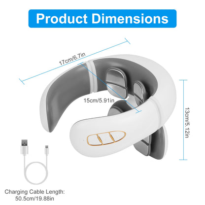 EMS Cordless Neck Massager with Heat