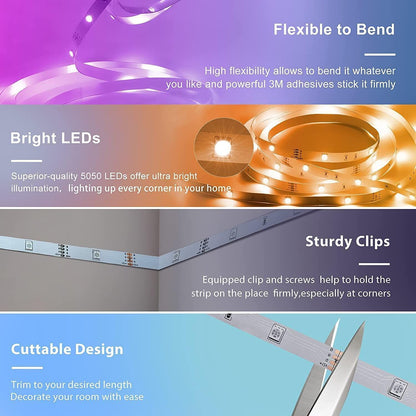 RGB Bluetooth Smart LED Light Strip