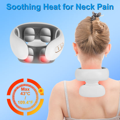 EMS Cordless Neck Massager with Heat