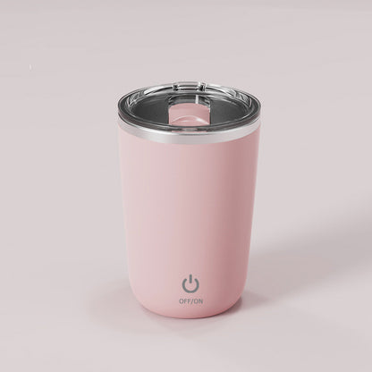Self-Stirring Rechargeable Mug — 350ml Magnetic Auto-Mixing Cup