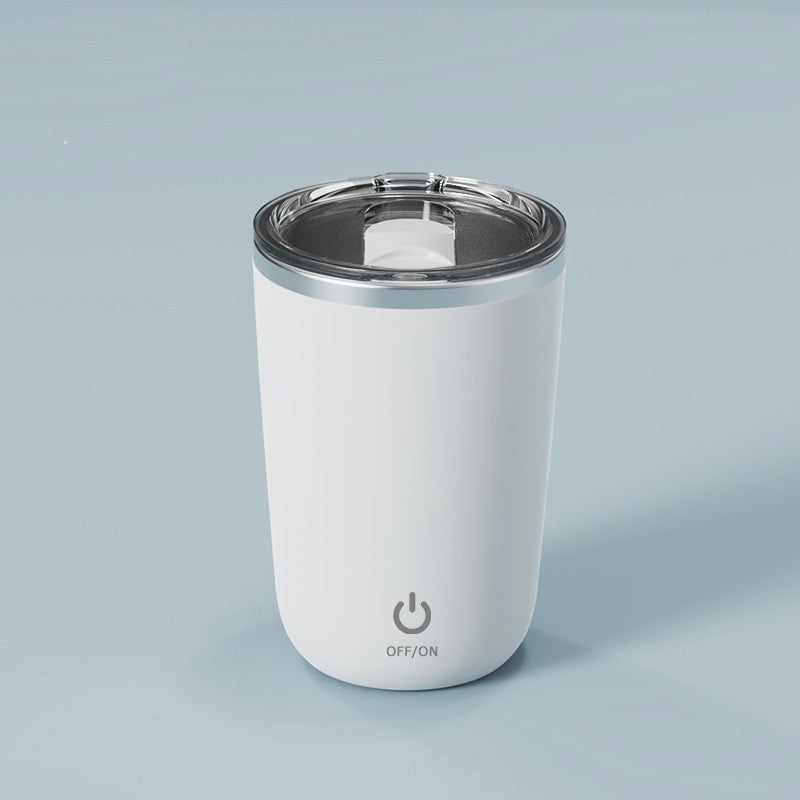 Self-Stirring Rechargeable Mug — 350ml Magnetic Auto-Mixing Cup