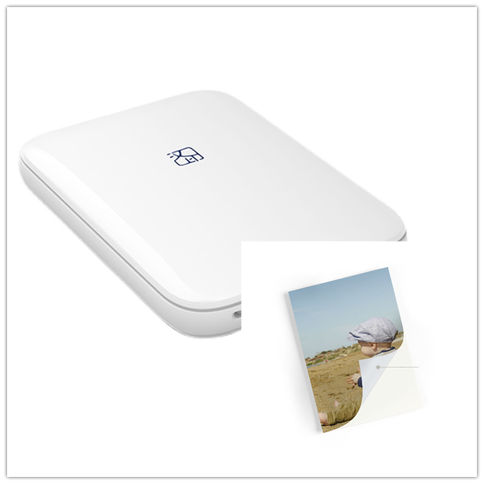 Color Photo Printer — Portable Wireless Bluetooth Photo Printer
