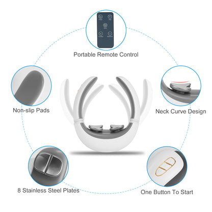EMS Cordless Neck Massager with Heat