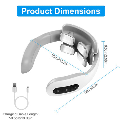 EMS Cordless Neck Massager with Heat