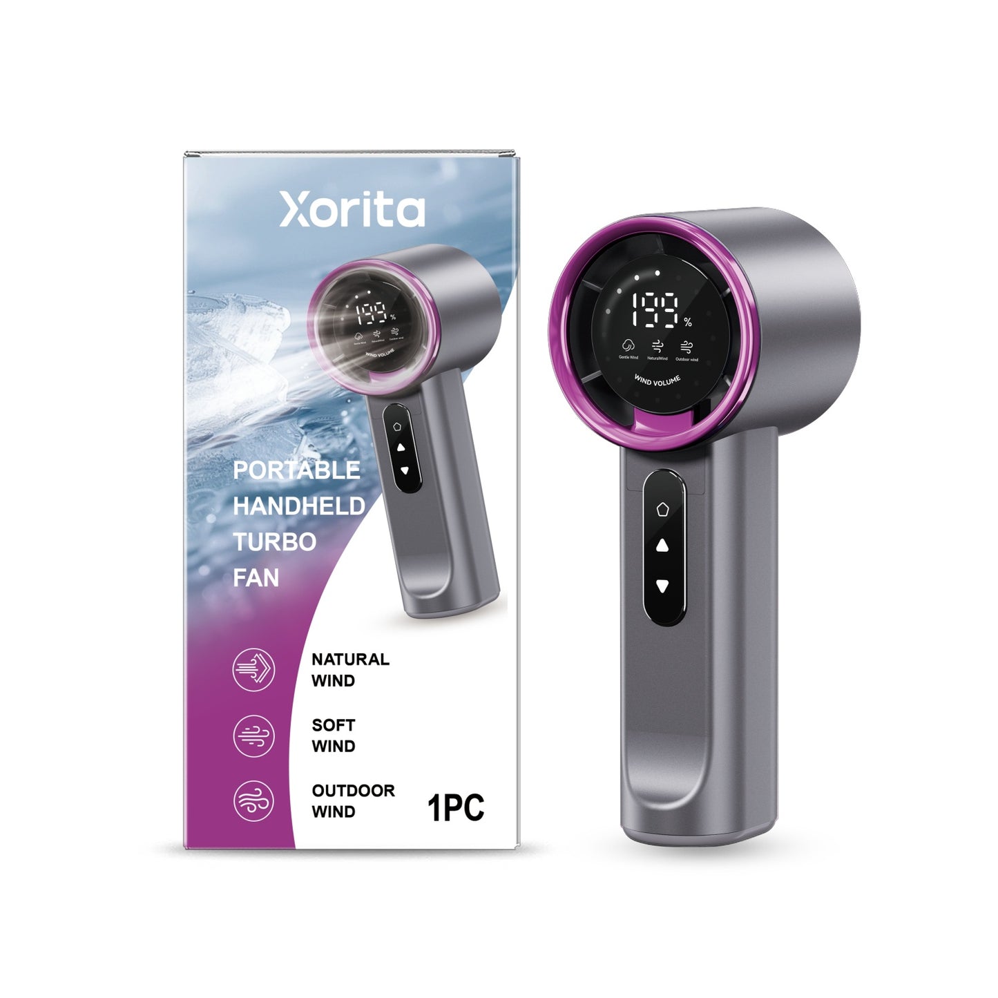 Portable Handheld Turbo Fan