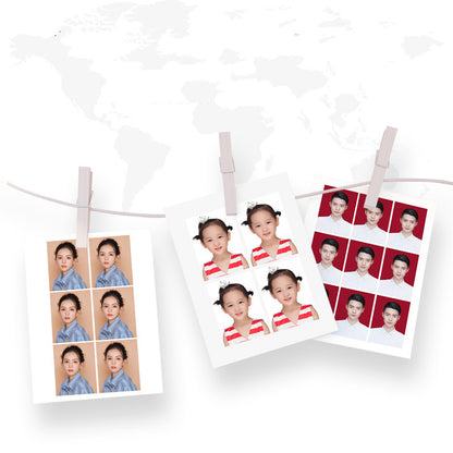 Color Photo Printer — Portable Wireless Bluetooth Photo Printer