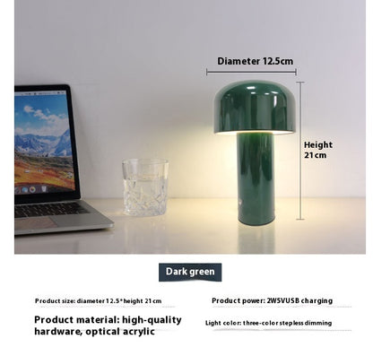 Designer Mushroom Rechargeable Table Lamp